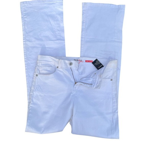 Women’s White Jeans size 11 by Style & Company Jeans - Picture 3 of 4